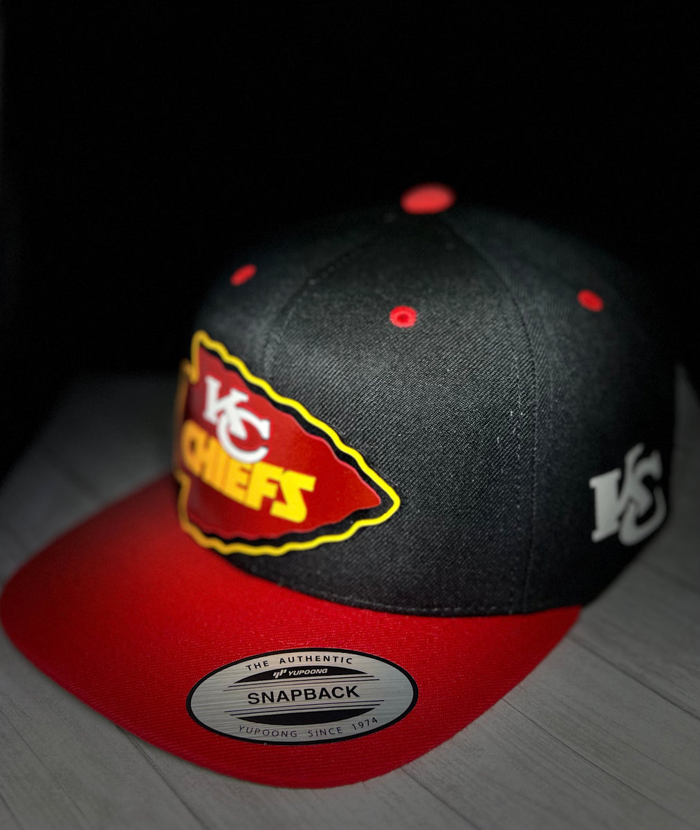 Kansas City Hat / Chiefs Hat / Kansas City Chiefs Vintage Cap Black